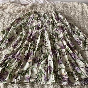 V-neck casual sun dress